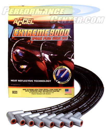 Accel Extreme 9000 Ferro-Spiral Heat Reflective Ignition Wire Set