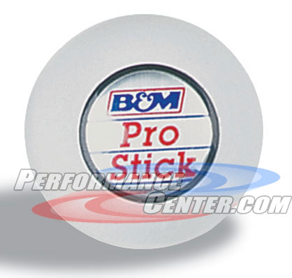 B&M Universal White Shift Knob