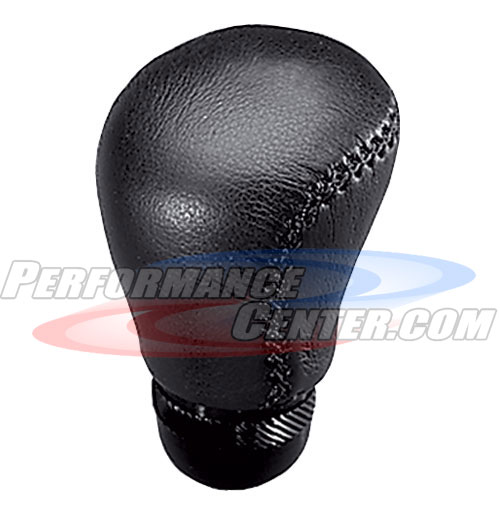 B&M Short Leather Manual Shifter Knob