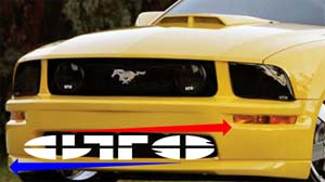 GT Styling Headlight Covers