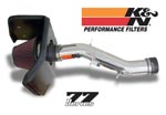 K&N 77 Series Metal Tube Air Intake System