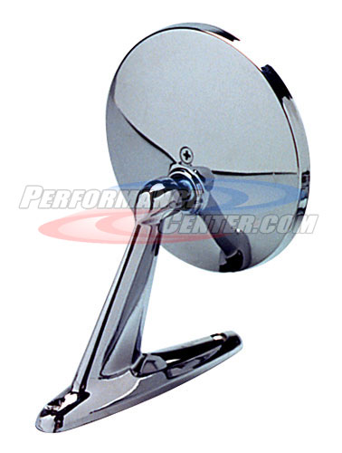 Cipa Round Universal Chrome Style Mirror