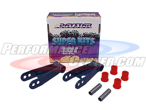 Daystar Greasable Leaf Spring Super Shackles