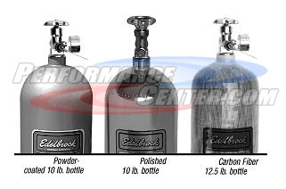 Edelbrock Nitrous Bottle & Bracket Kit