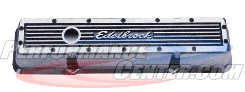Set of 2 Edelbrock 4252 Elite Series Aluminum Valve Covers