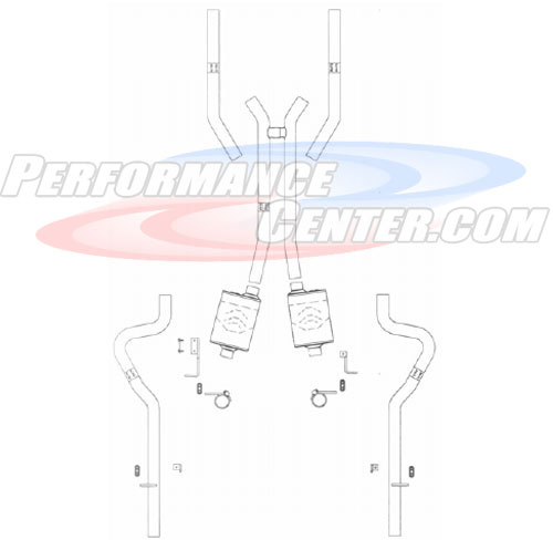 Flowmaster Early Muscle Car Resoration Exhaust System