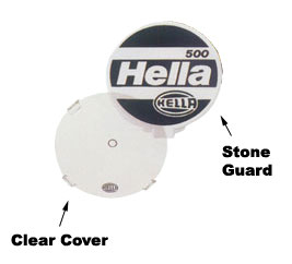 Hella Protective Stone Shield For 220 Series Lamps