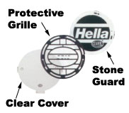 Hella Protective Grille For Ralle 4000 Lamps