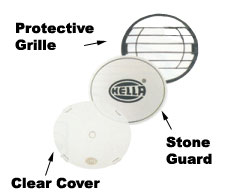 Hella Protective Grille For FF Series 100 Lamps