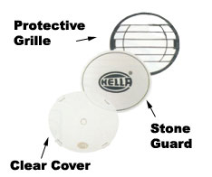 Hella Protective Clear Cover For 450 Series Lamps