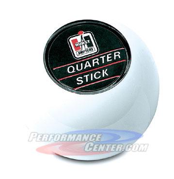 Hurst White Quarter Stick Replacement Shift Knob