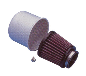 K&N Rubber Mounted Flanged Air Cleaners