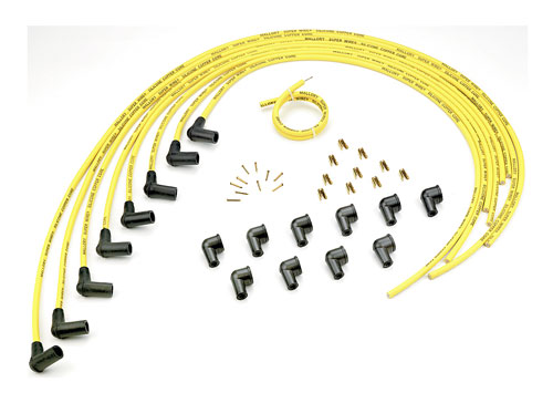 Mallory Sprint Wire 8mm Carbon Core Spark Plug Wire Set