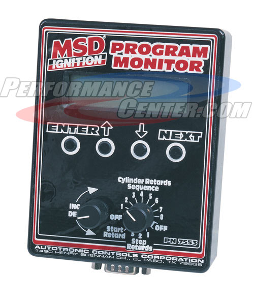 MSD Dyno Tuning Programmer/Monitors
