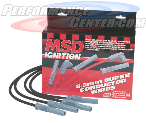 MSD 8.5MM Super Conductor Spark Plug Wire Set