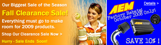Fall Clearance Sale
