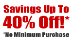 Up to 40% OFF