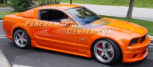 Street Scene Mustang Rear Side Windows Louvers